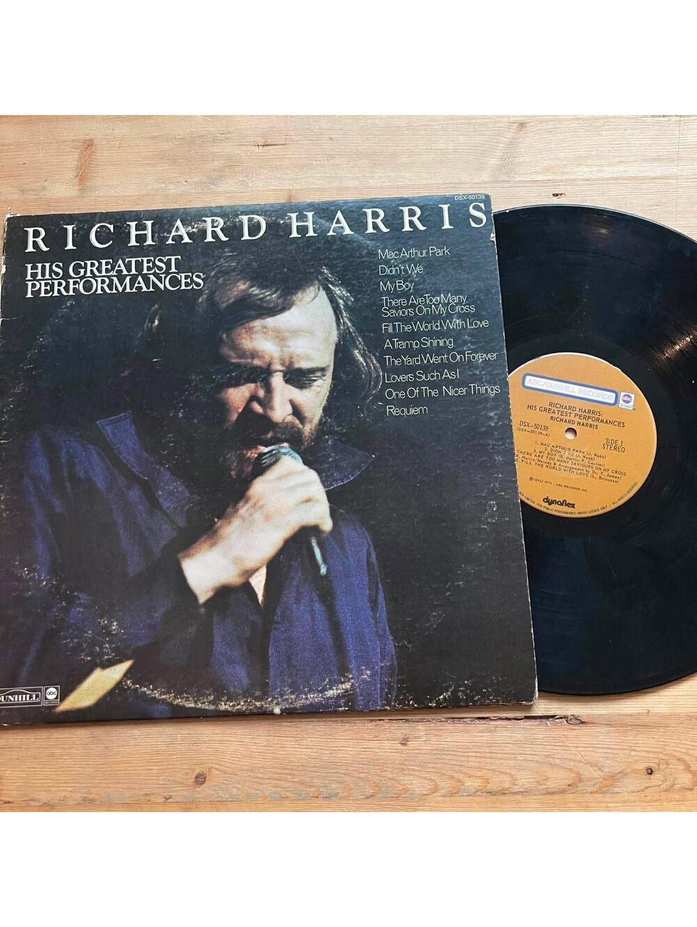 Richard Harris - His Greatest Performances 33rpm VG+ VR15